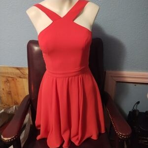 Lulu's Coral Pink Women's Dress